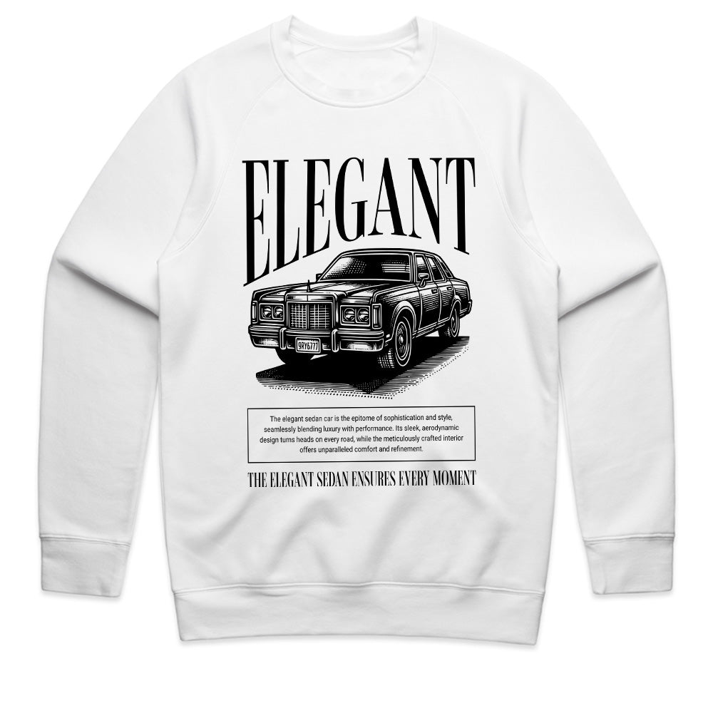 Elegant Sedan - Classic Luxury Vintage Car Tee