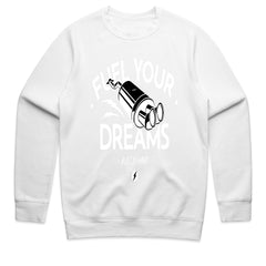 Fuel Your Dreams: Built By Hand Exhaust Power T-Shirt