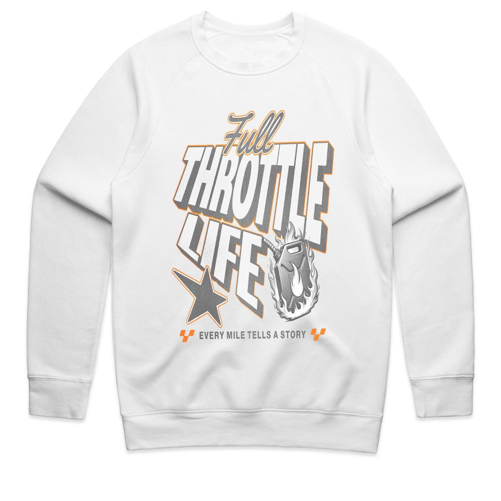 Full Throttle Life: Every Mile Tells a Story T-Shirt