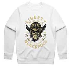 Liberty Motorcycles – Blackpool Specialist Biker T-Shirt