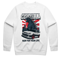 Godzilla JDM Legend: Run for Your Life Skyline T-Shirt