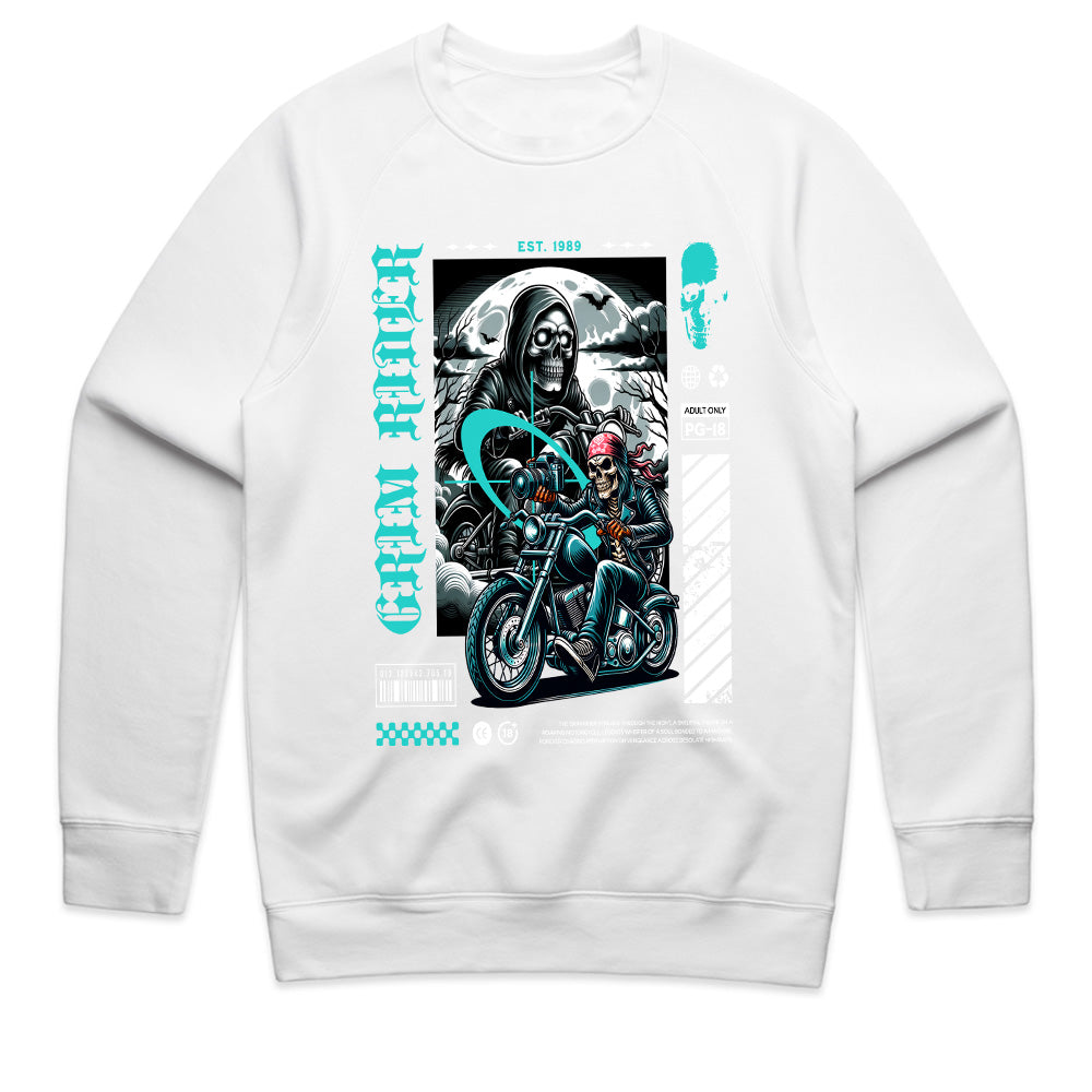 Grim Rider – Dark Reaper Motorcycle Streetwear T-Shirt
