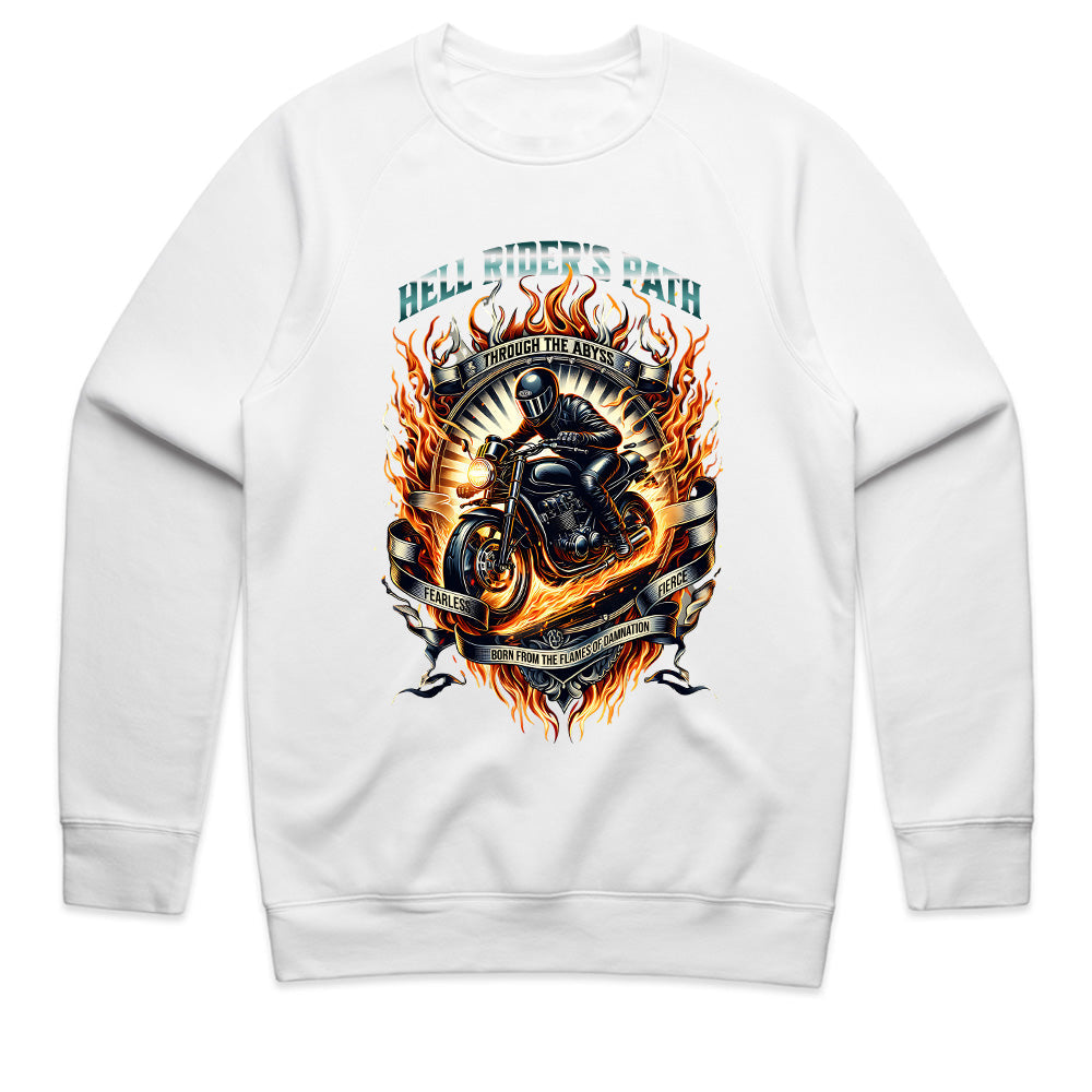 Hell Rider’s Path – Born from the Flames Biker T-Shirt
