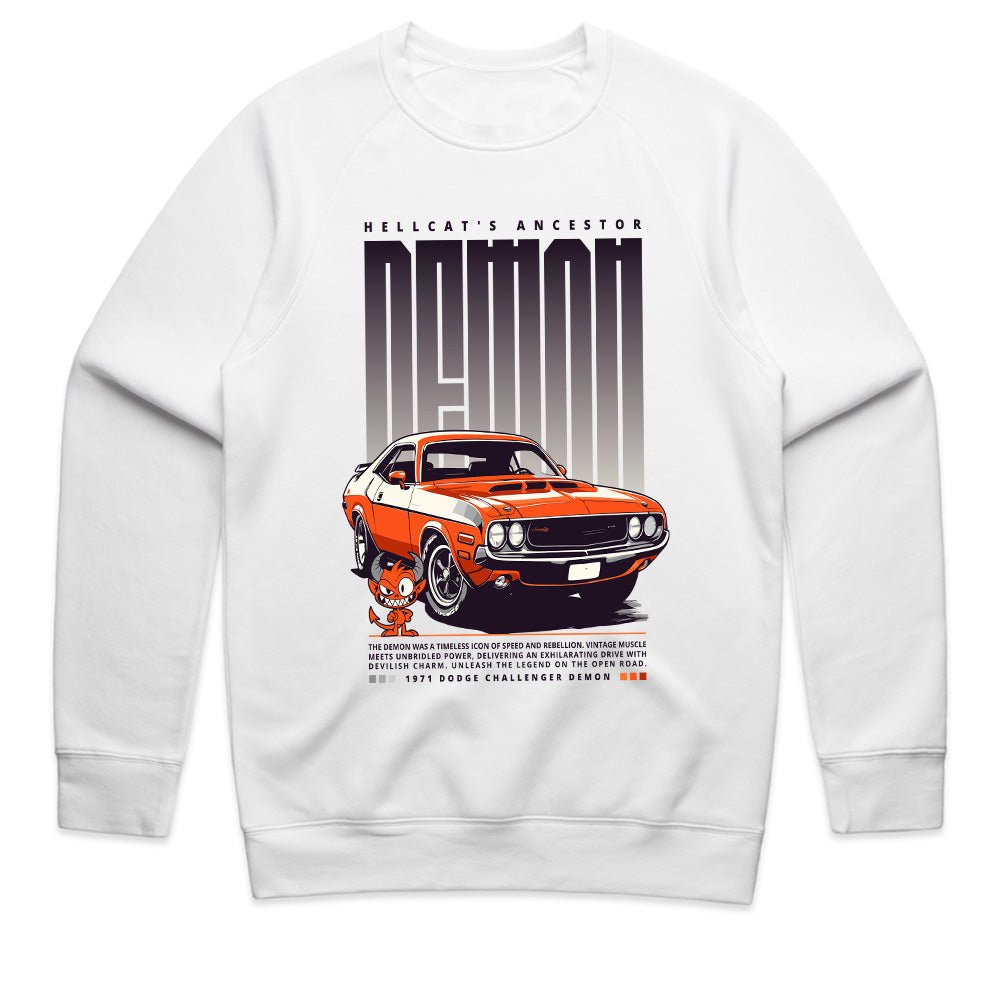 Hellcat’s Ancestor: Demon Muscle Car T-Shirt