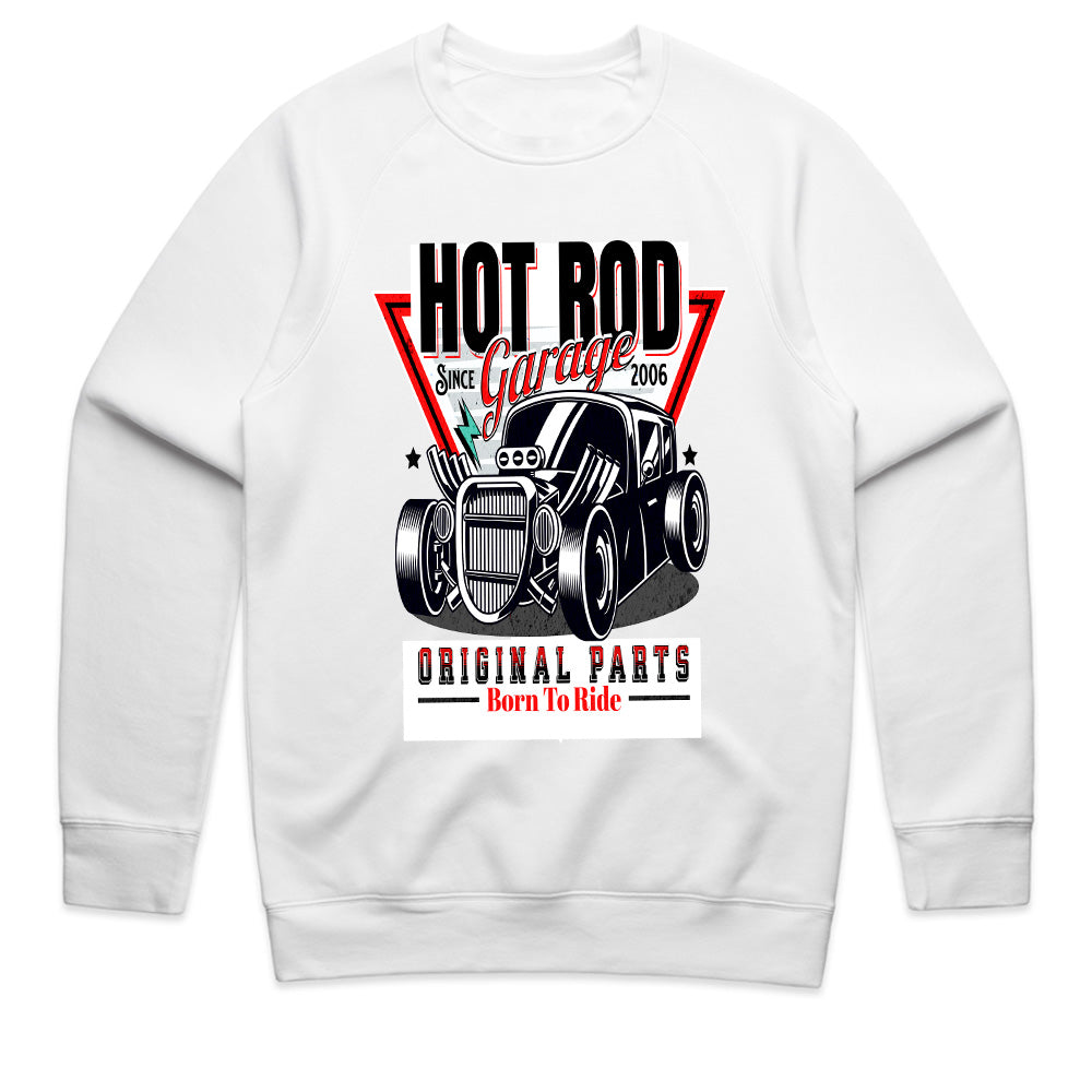 Hot Rod Garage: Born to Ride Classic Car T-Shirt