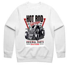 Hot Rod Garage: Born to Ride Classic Car T-Shirt