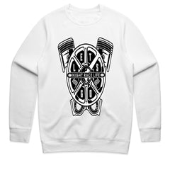 Let’s Go: Night Race Life Engine Art T-Shirt