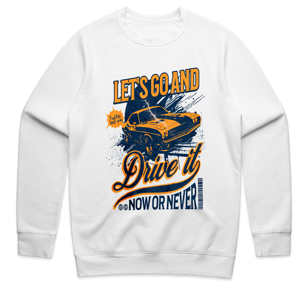 Now or Never: Drive It Vintage Muscle Car T-Shirt