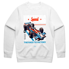 Lightning Speed: Retro Race Victory T-Shirt