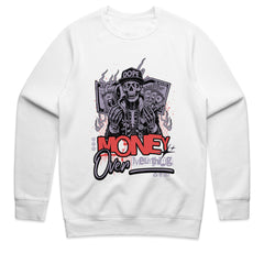 Money Over Everything Skull Shirt