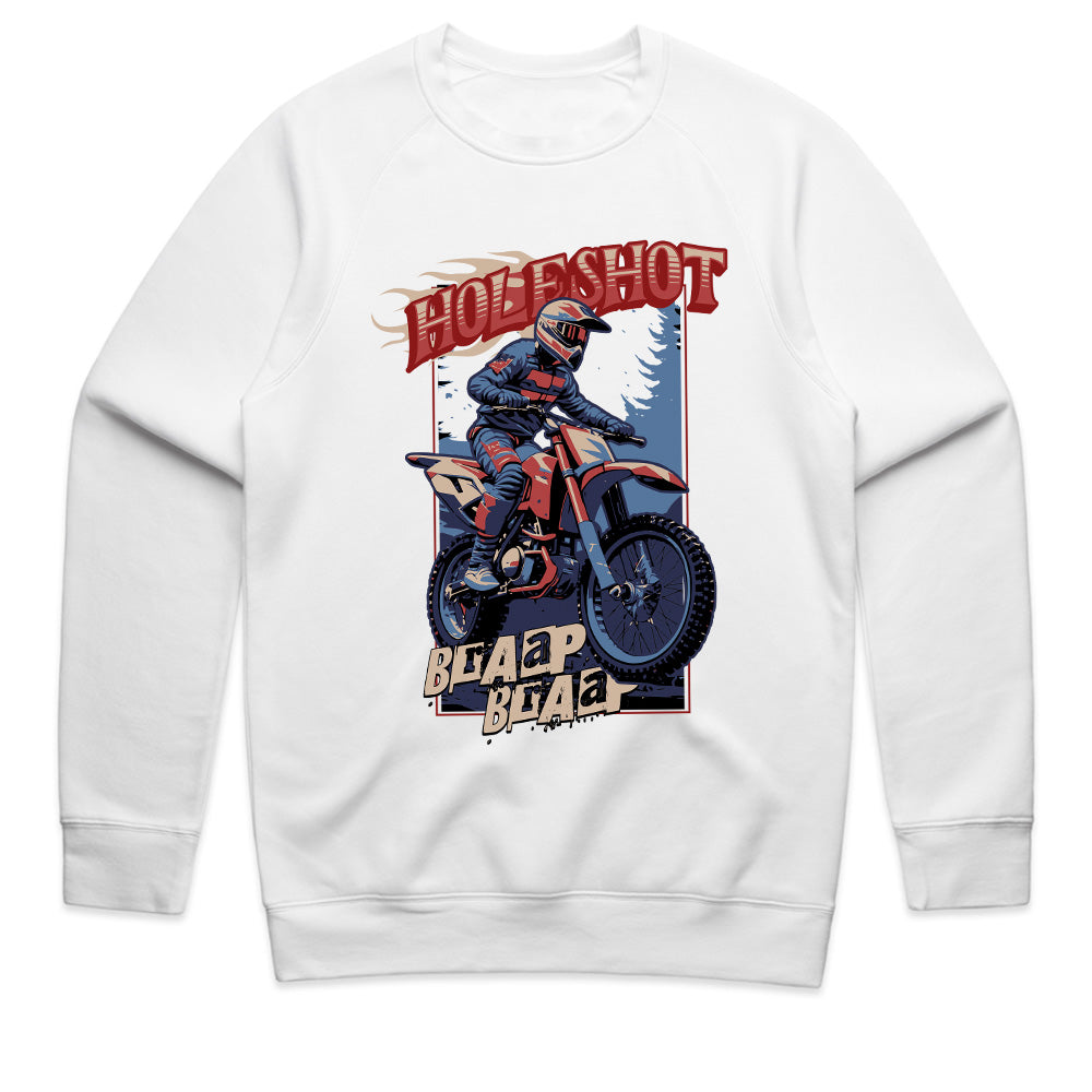 Holeshot – Braap Braap Motocross Racing T-Shirt
