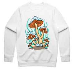Blue Cap Mushroom Shirt