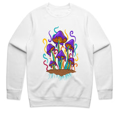 Psychedelic Purple Mushroom Shirt