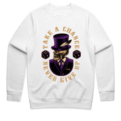 Never Give Up Skull Shirt