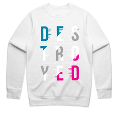 Destroyed Typography Shirt