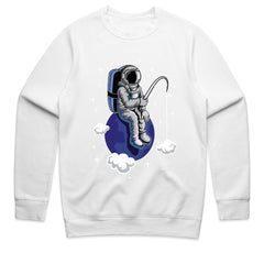 Astronaut Fishing Shirt