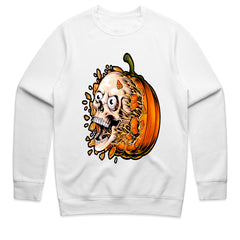 Pumpkin Skull Horror Shirt