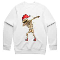 Dabbing Santa Skeleton Shirt