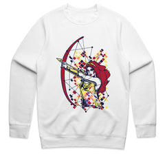 Female Archer Warrior Sweatshirt