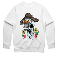 Tropical Cowboy Skull Shirt