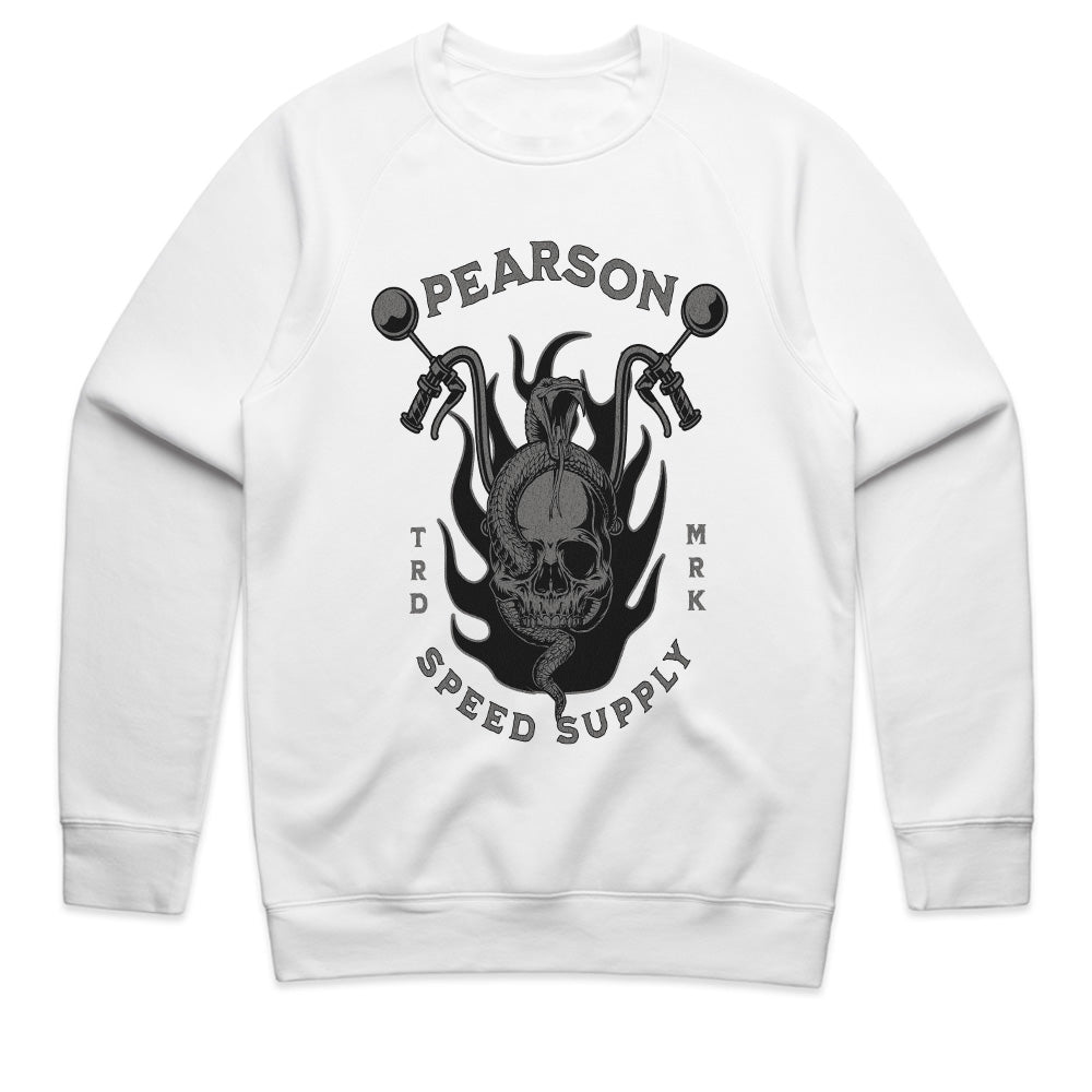 Pearson Speed Supply T-Shirt – Skull & Snake Biker Outlaw Tee