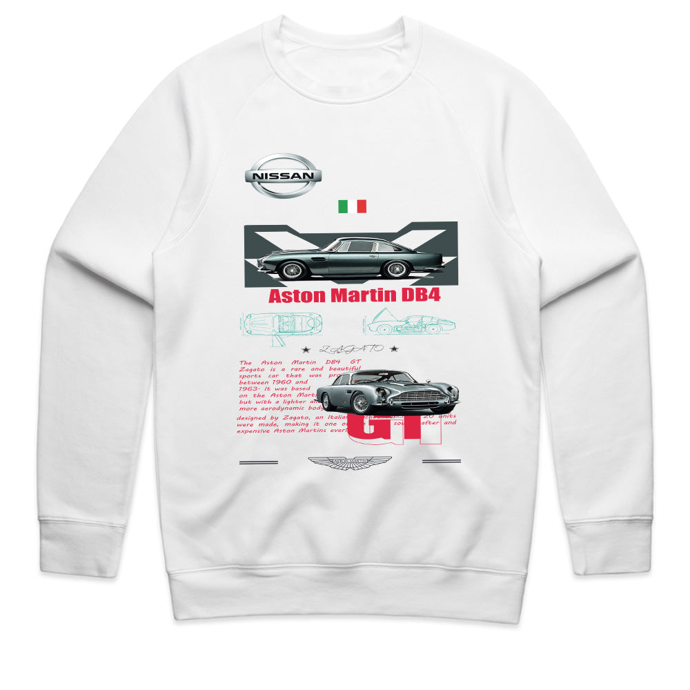 Aston Martin DB4 GT T-Shirt – Vintage British Racing Edition