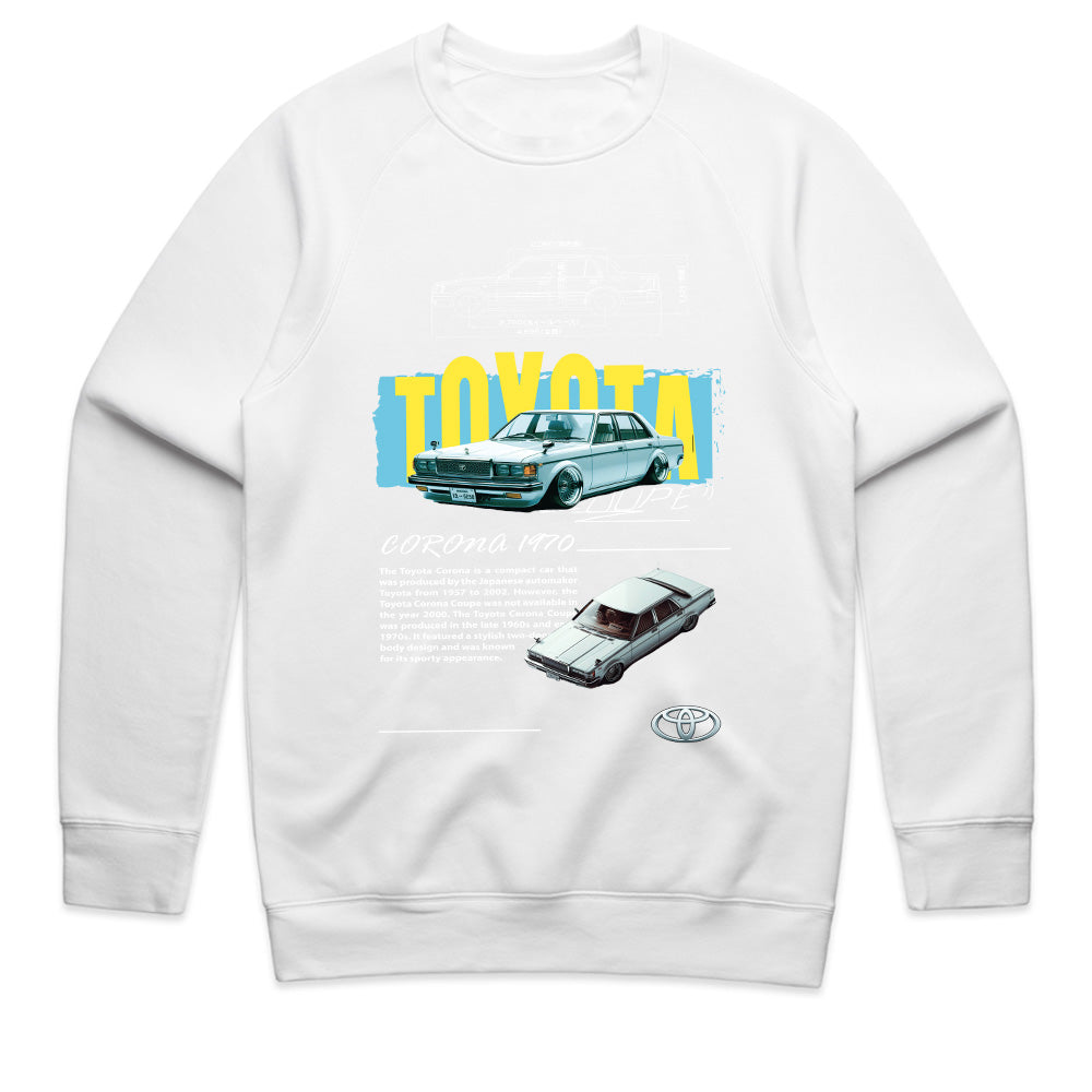 Toyota Corona 1970 Coupe T-Shirt – Vintage JDM Heritage Edition