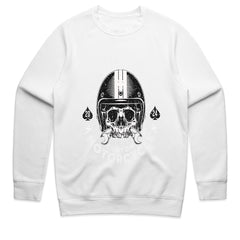 Ride Till Death T-Shirt – Hardcore Skull Biker Custom Motorcycle Tee