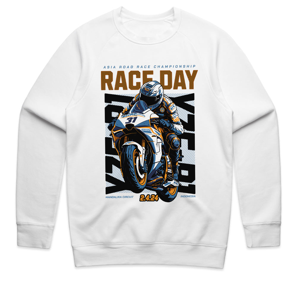 Race Day T-Shirt – High-Speed Motorcycle Racing Championship Tee
