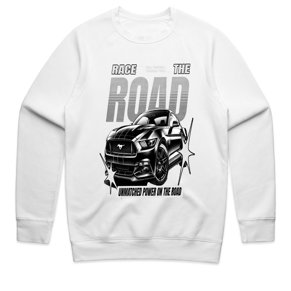 Race The Road T-Shirt – Unmatched Power Muscle Car Edition