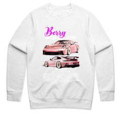 Berry Porsche 911 GT3 RS T-Shirt – Pink Performance Edition