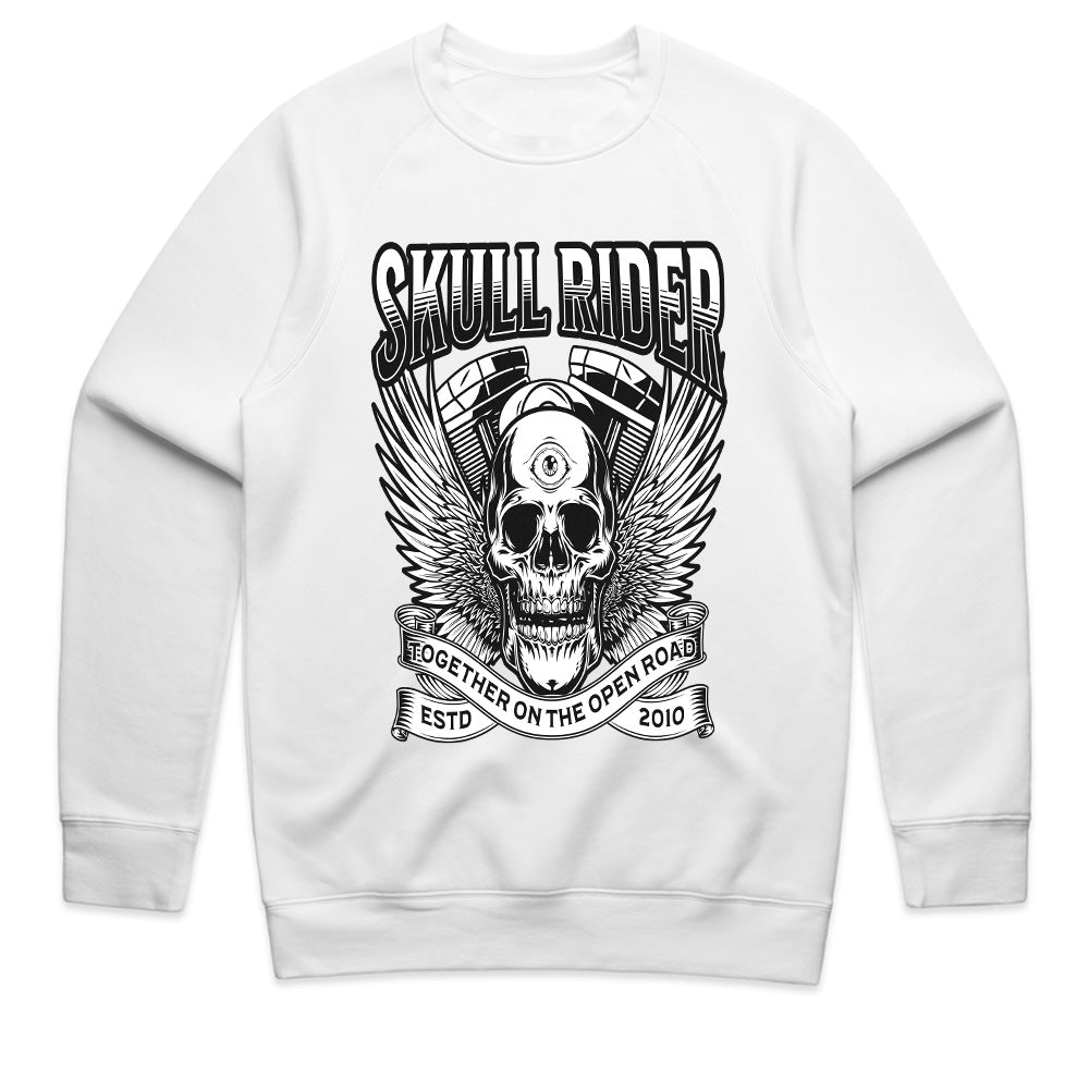 Skull Rider T-Shirt – Third Eye Biker Spirit Tee