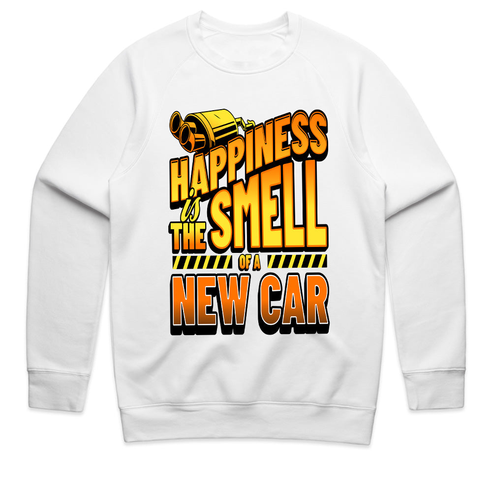 Happiness is the Smell of a New Car T-Shirt – Perfect Gift for Car Lovers