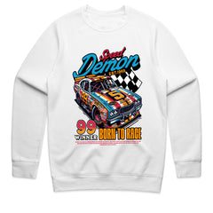 Speed Demon Born To Race Vintage NASCAR Style T-Shirt