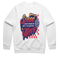 Speed Defines My Every Move Racing Typography T-Shirt