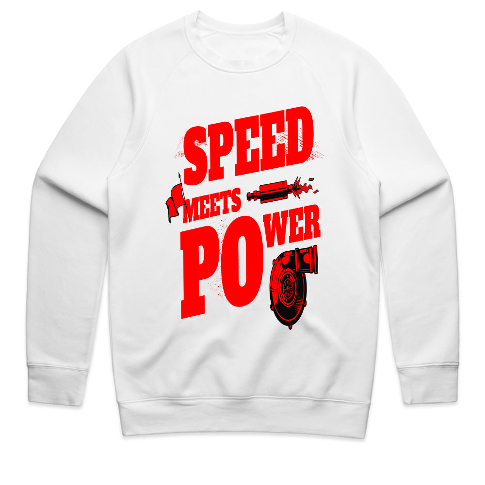 Speed Meets Power Turbocharger T-Shirt – Red Performance Boost Edition