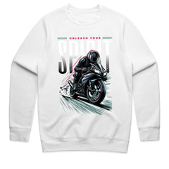 Unleash Your Spirit T-Shirt – Speed Racer Sportbike Moto Tee