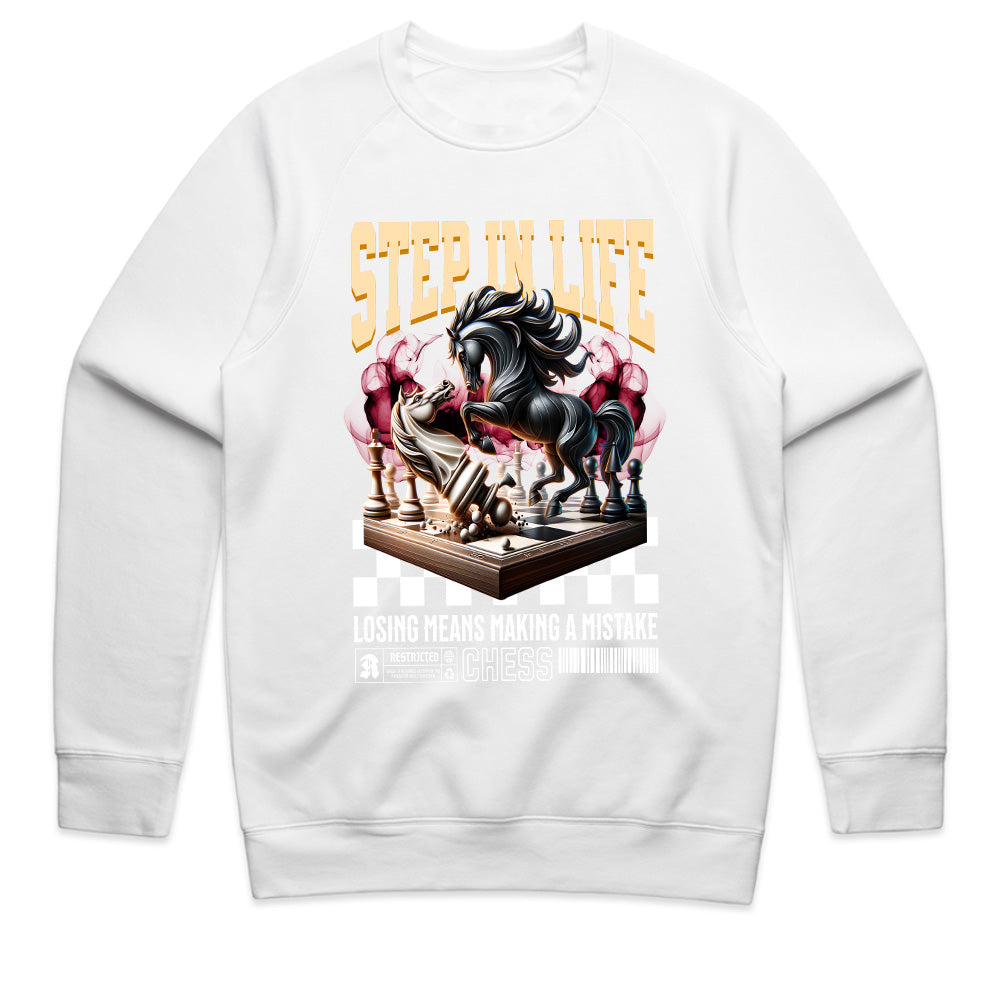 Knight’s Gambit: Step In Life Chess Tee