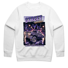 Street Odyssey – Neon Lowrider Classic City Vibes T-Shirt