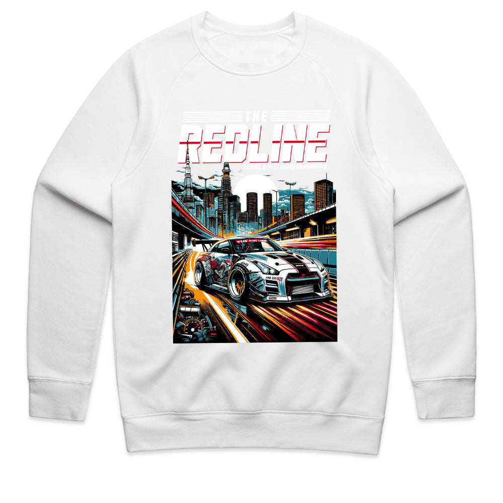 The Redline – Illegal Street Racing Highway Drift T-Shirt