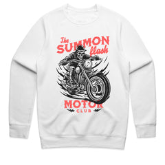 The Summon Flash Motor Club T-Shirt – Skull Rider Biker Tee