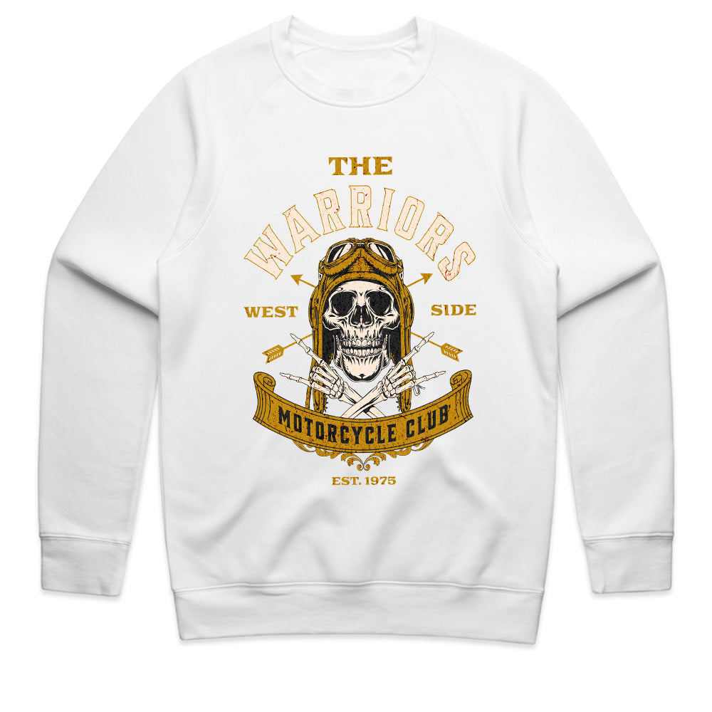 The Warriors Motorcycle Club T-Shirt – Skull Rider Biker Tee