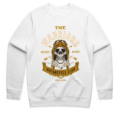 The Warriors Motorcycle Club T-Shirt – Skull Rider Biker Tee