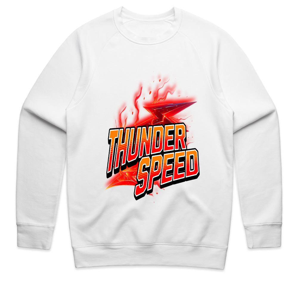 Thunder Speed – Lightning Bolt Power Racing T-Shirt