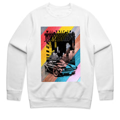 Tokyo Midnight Drift – Retro Neon Street Racer T-Shirt