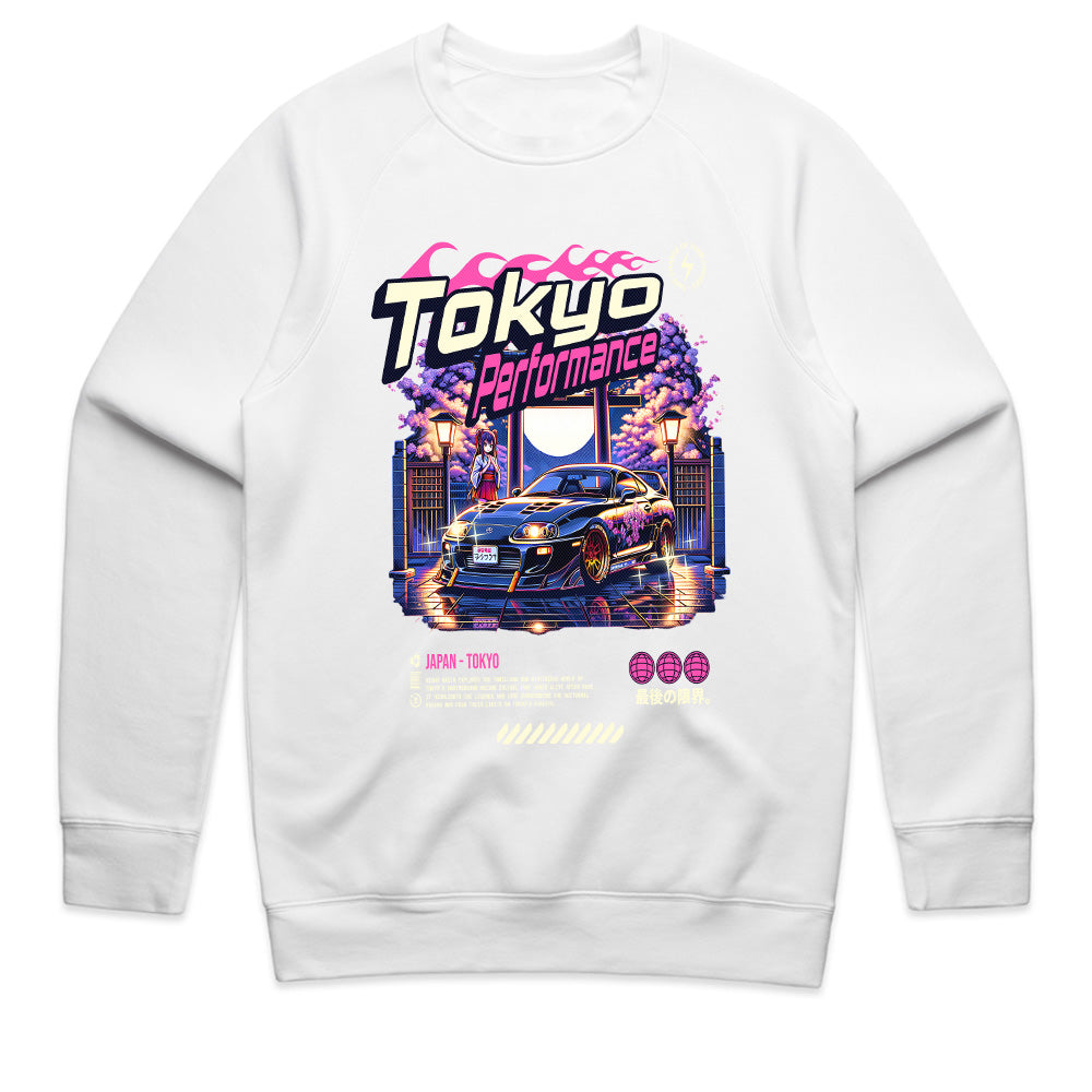 Tokyo Performance – Neon JDM Nightlife Supra T-Shirt