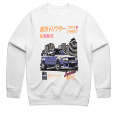 Tokyo Turbo Zendrive – Retro JDM 90s Drift Legend T-Shirt