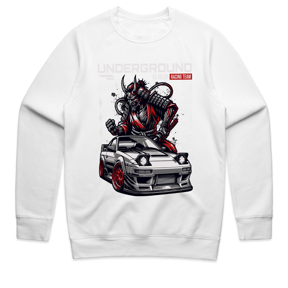 Underground Racing Team – Samurai JDM Warrior Street T-Shirt