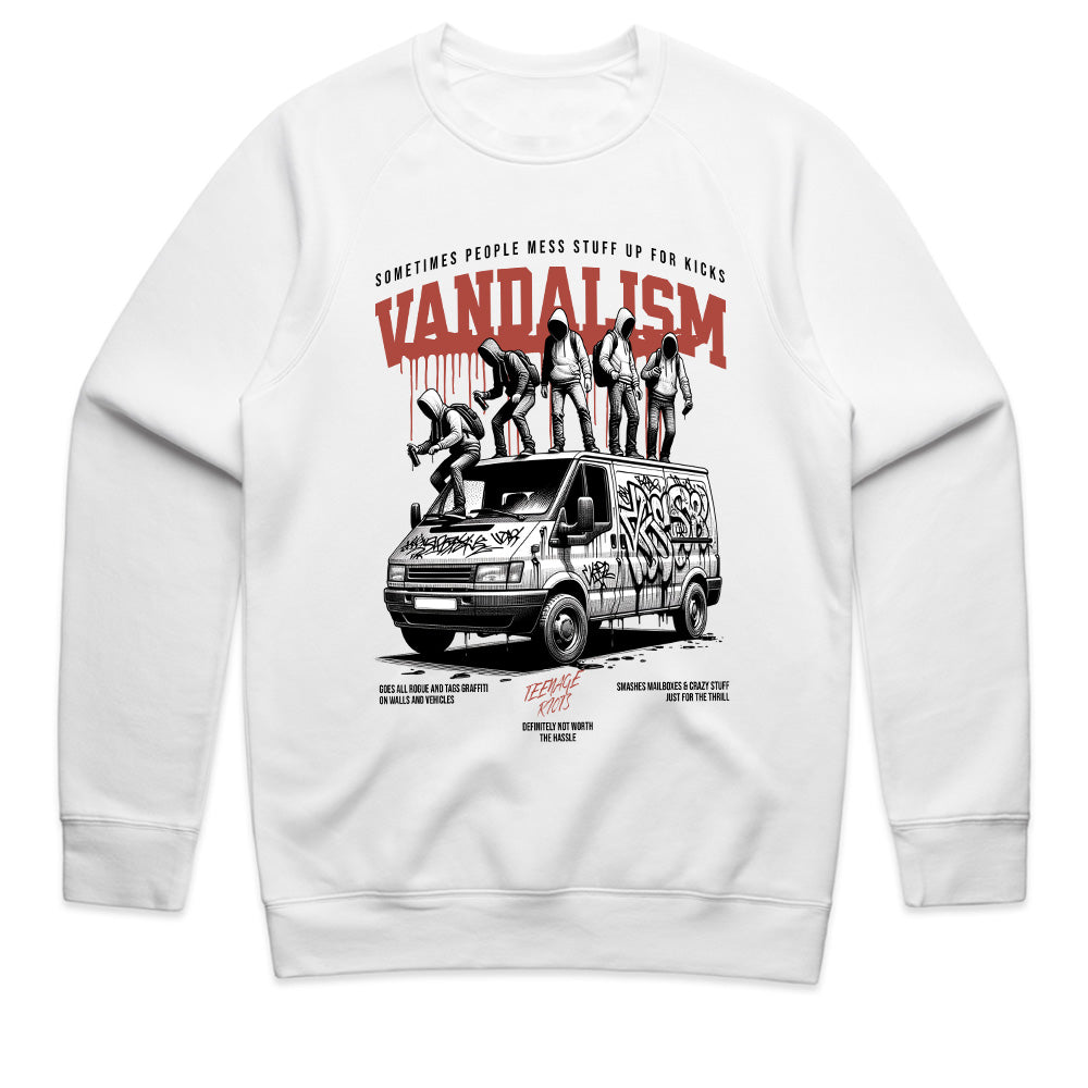 Urban Rebellion Graffiti Van – Vandalism Street Art T-Shirt