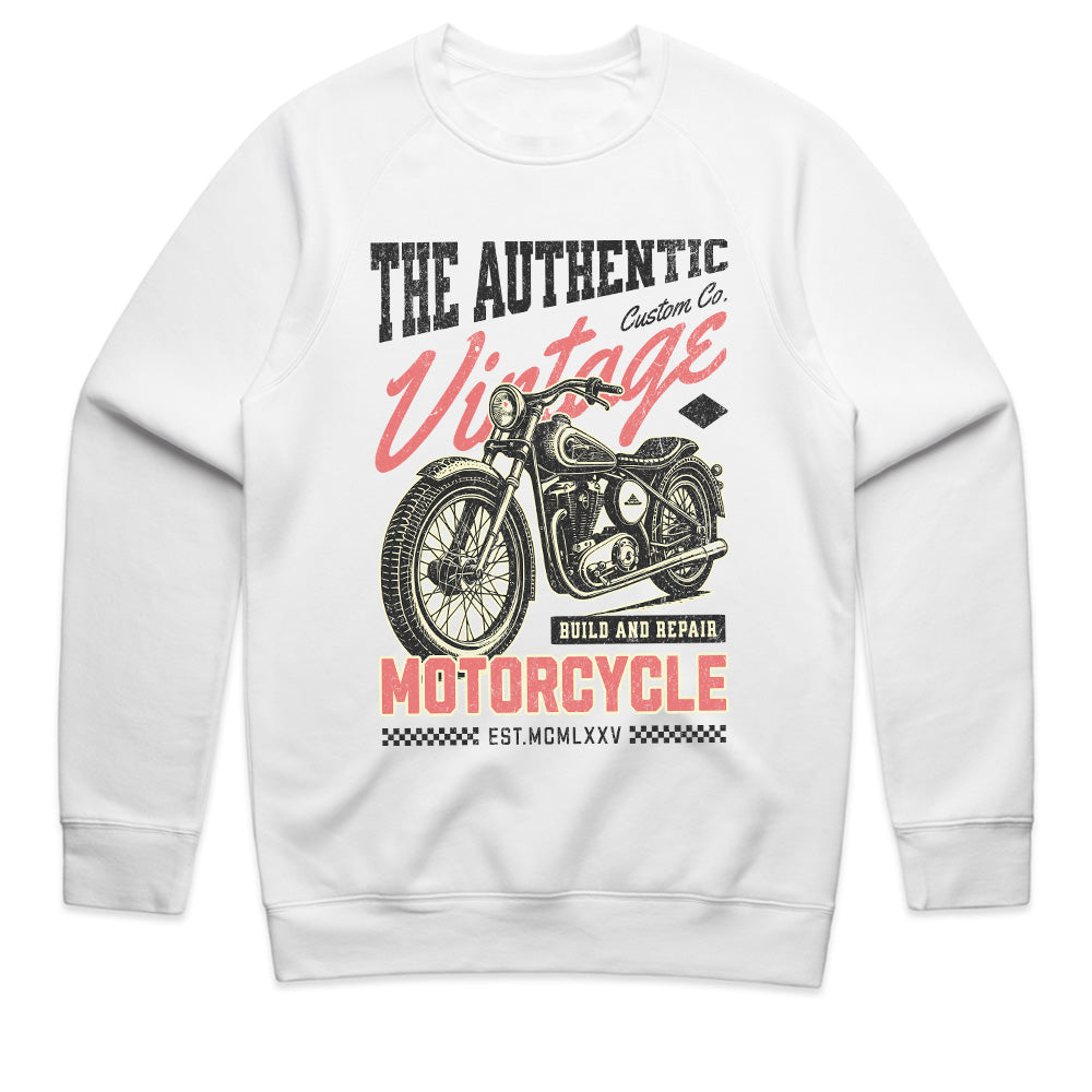 Vintage Motorcycle T-Shirt – Classic Biker Heritage Apparel